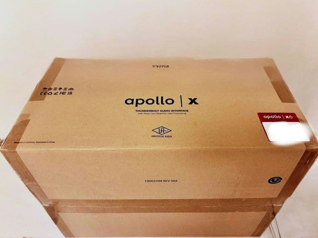 【値下げ！未開封！未使用品！】Universal Audio Apollo x6