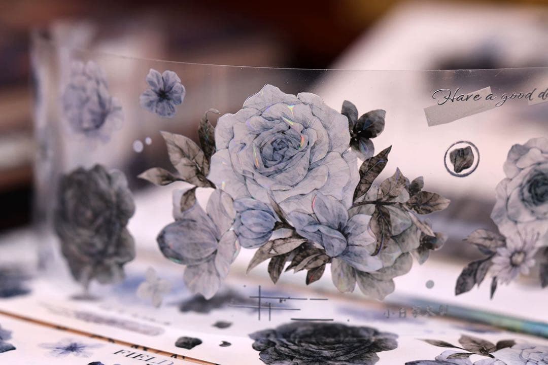 ⭐️SALE⭐️ 小白家文創《岚烟》海外マスキングテープ　マステ 【2505】