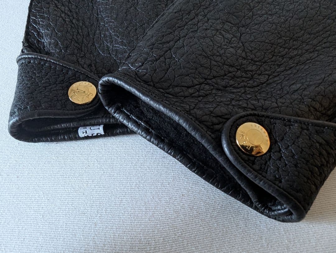 新品 CAUSSE（コース／ガンコス）アンライニングペッカリーグローブ 手袋