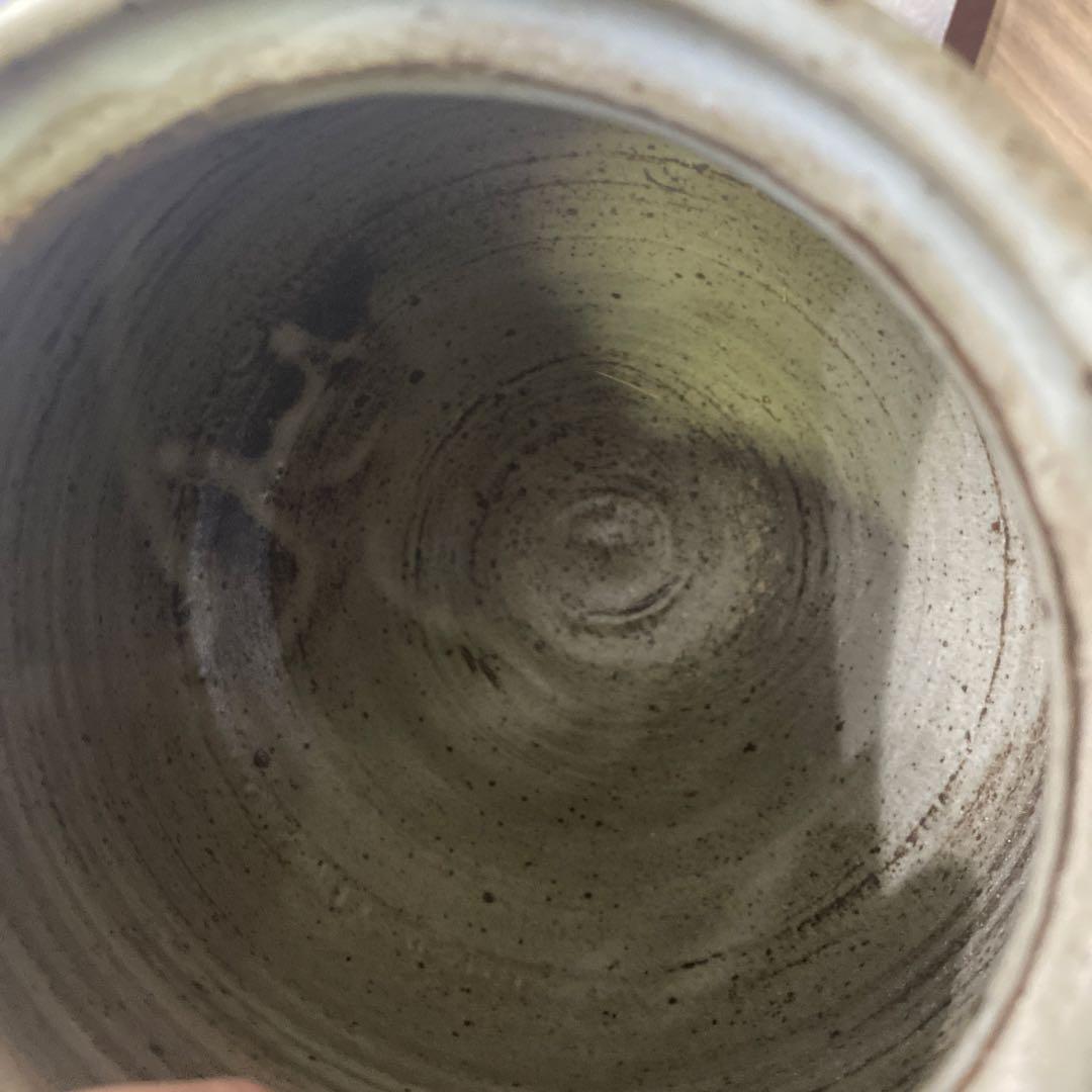 クリスマスセール　人間国宝　島岡達三　地釉象嵌縄文壺