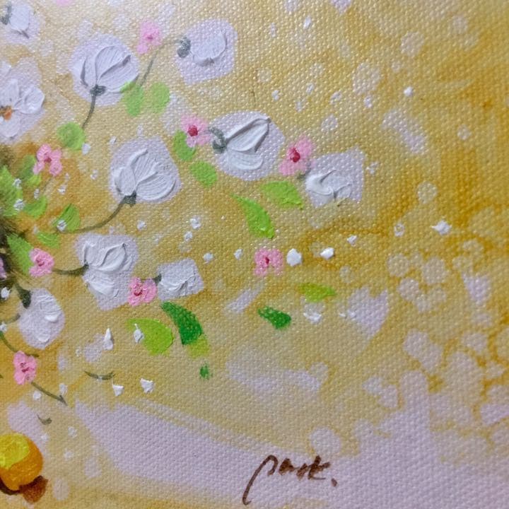 絵画 油絵額装 R.Park