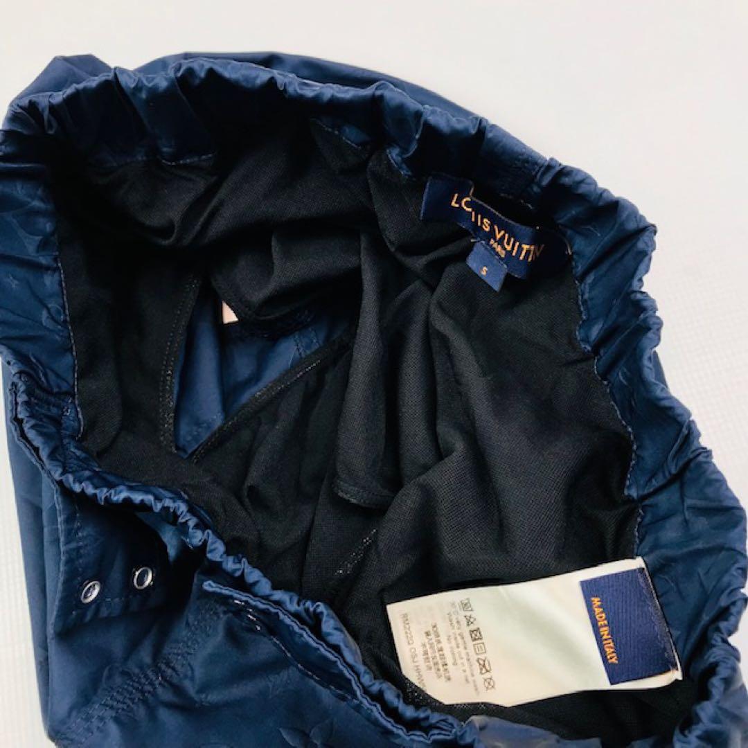 美品★ルイヴィトン・モノグラム総柄 3Dポケット付 スイムパンツ(S)