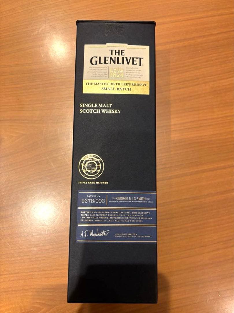 最終価格☆1000ミリ　特大グレンリベットシングルモルトスコッチウイスキー未開栓