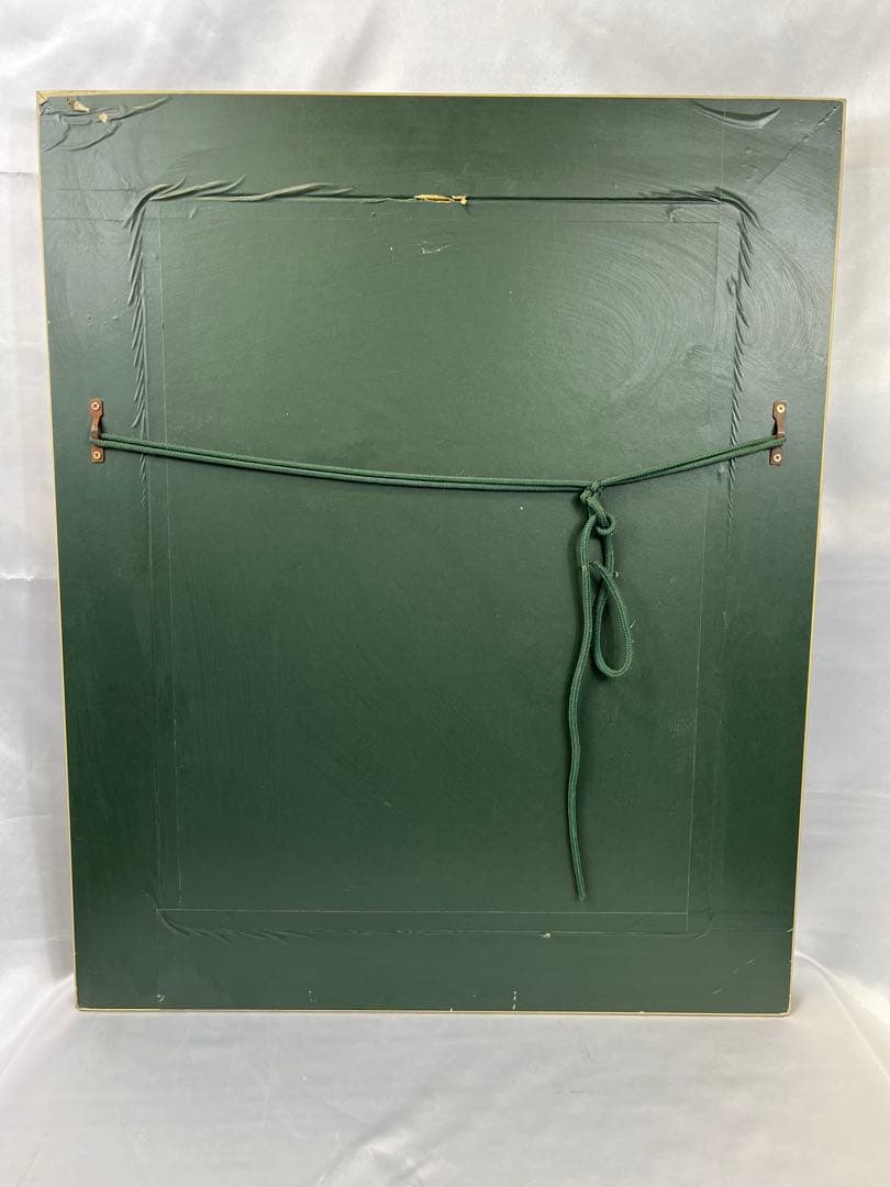 額入り壁掛け ルノワール　長い髪の浴女（油彩複製画）1136