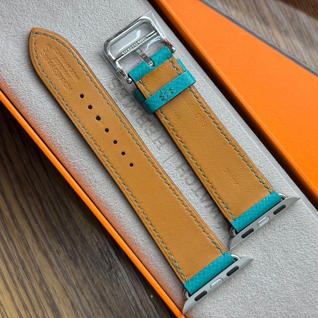 2380 Apple Watch エルメス　ターコイズ　エプソン　HERMES