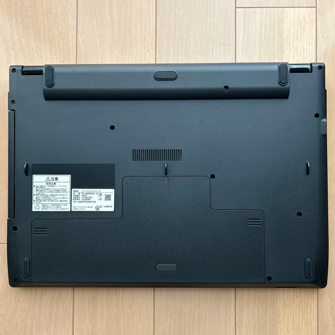 NEC Lavie PC-NS350GAW　SSD 256GB RAM 16G