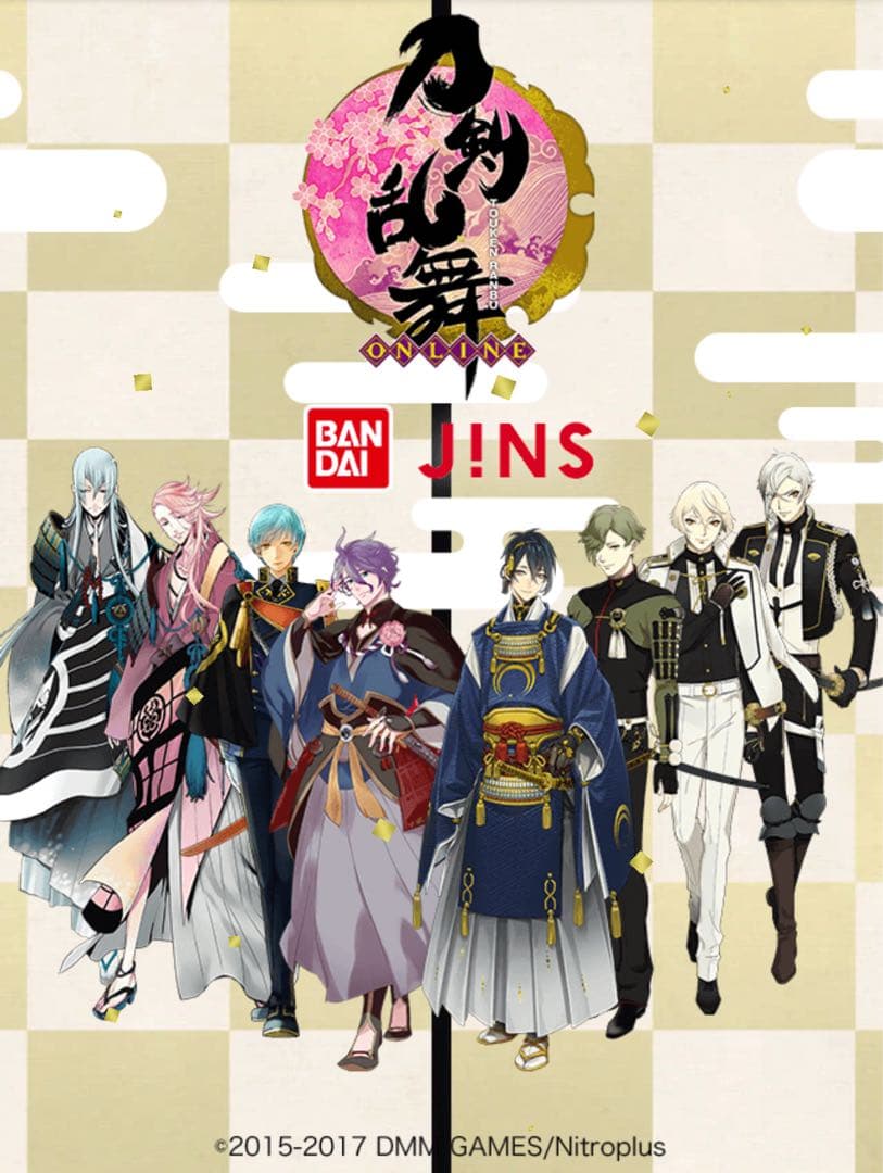 JINS 刀剣乱舞-ONLINE-コラボレーションメガネ【三日月宗近】