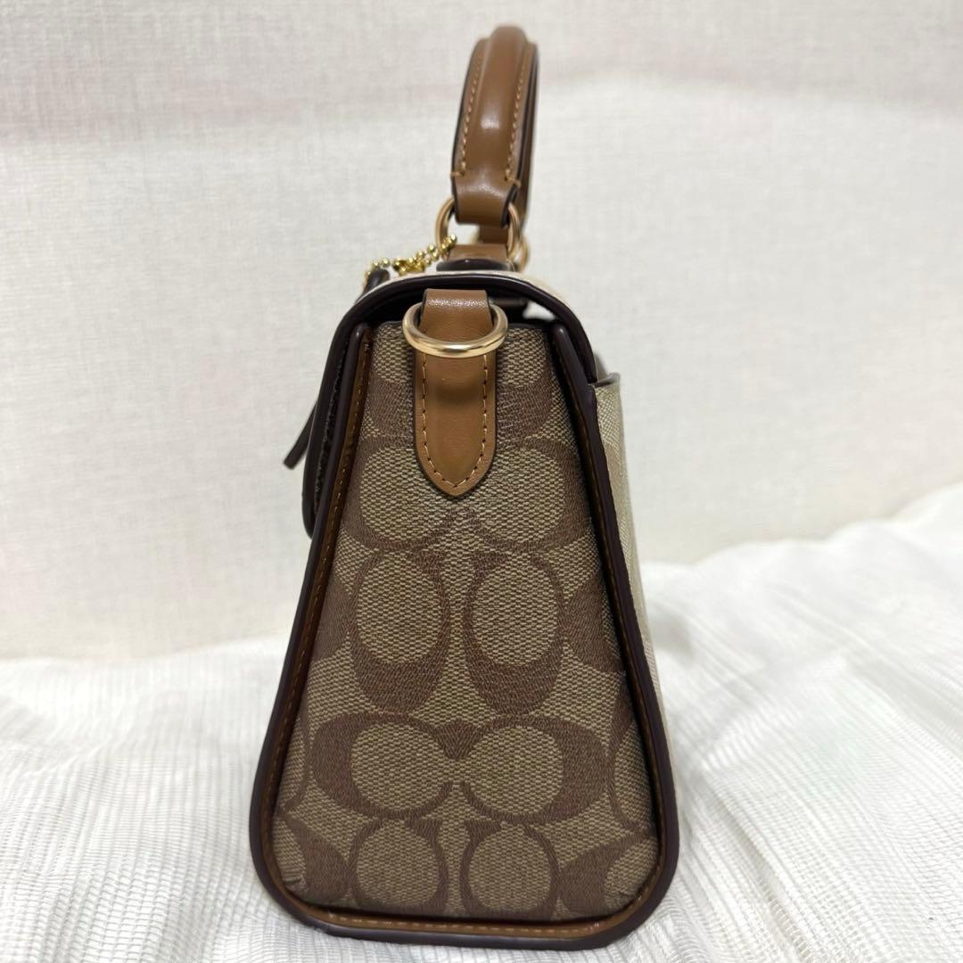 美品✨　COACH コーチ　モーガン　ショルダー　バッグ　シグネチャー