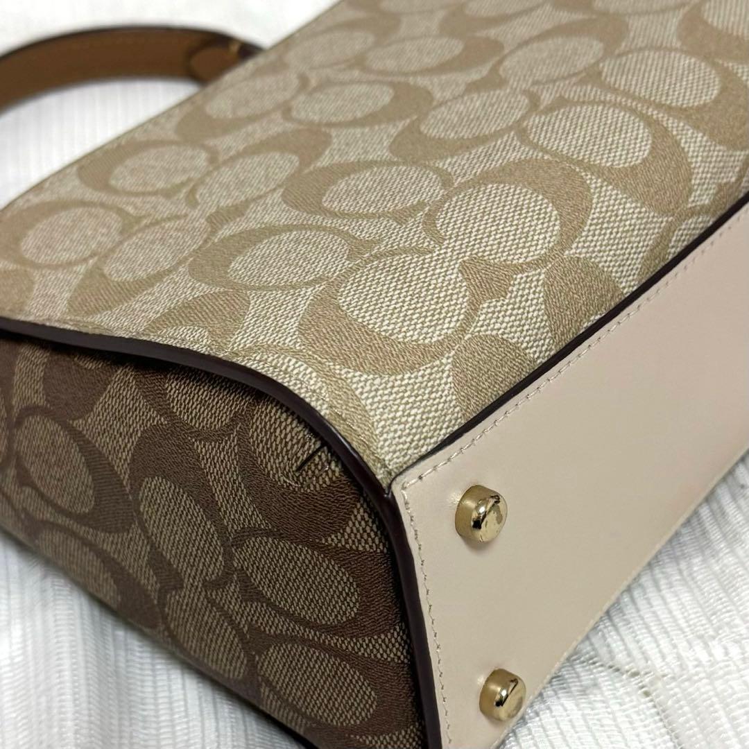 美品✨　COACH コーチ　モーガン　ショルダー　バッグ　シグネチャー