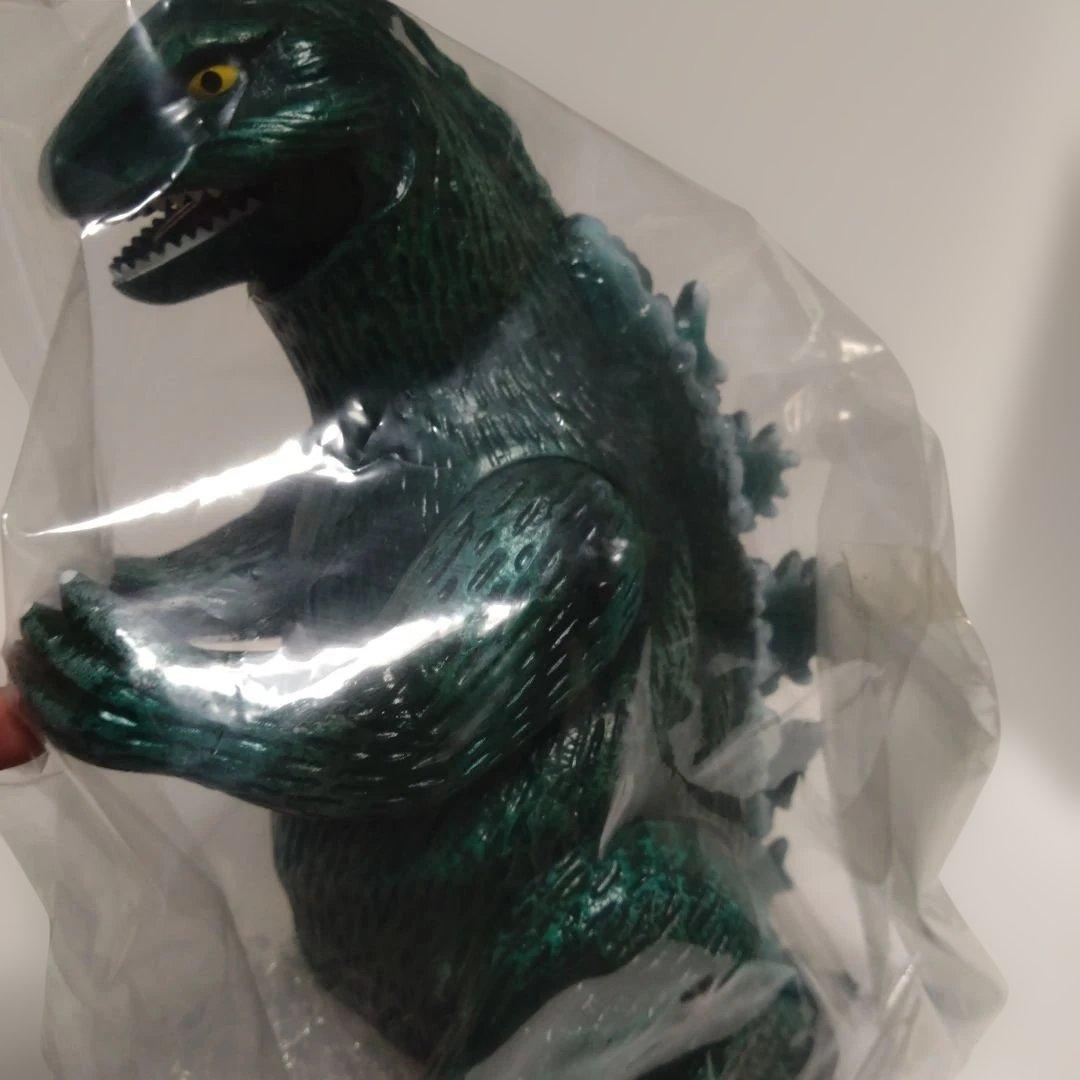 【マルサン】　ゴジラ　B/Oスタイル金属感　ソフビ