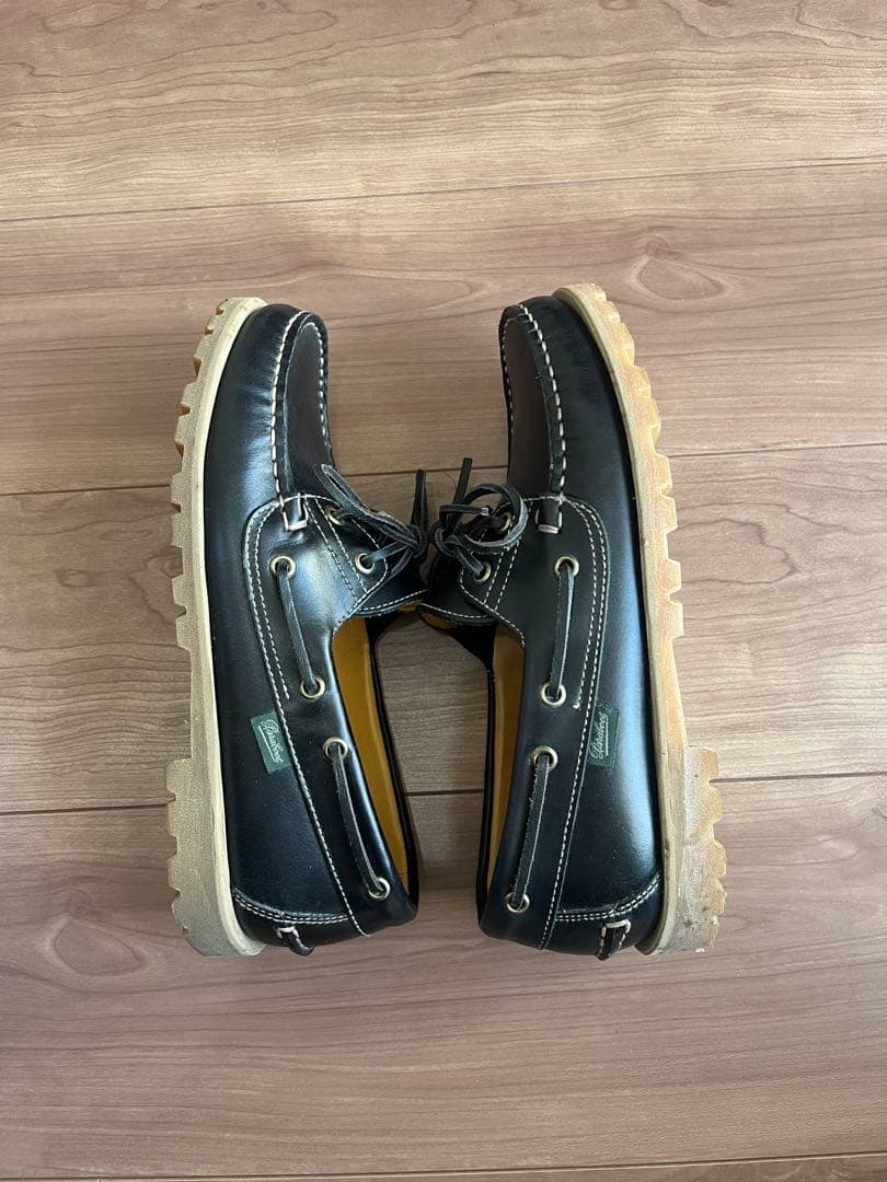 Paraboot TOMORROWLANDレザー デッキシューズ サイズ6.5