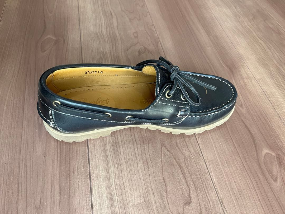 Paraboot TOMORROWLANDレザー デッキシューズ サイズ6.5