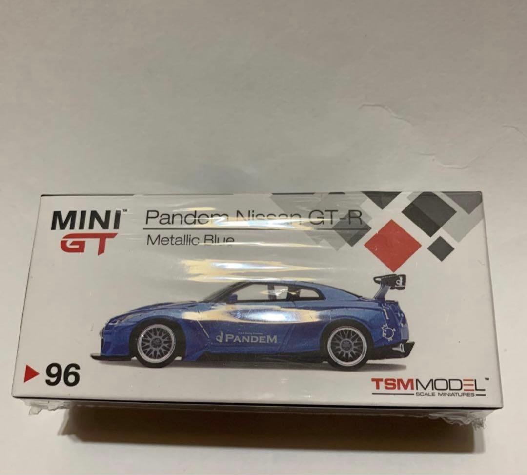 MINIGT パンデム　日産　GT-R R35 メタリックブルー