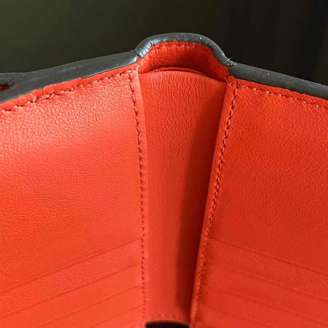 フェンディ　ピーカブー　FENDI JP PEEKABOO WALLET レッド