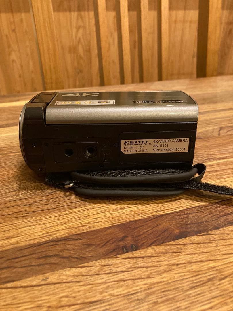 e*s様 KEIYO AN-S101 4Kビデオカメラ 12倍光学ズーム
