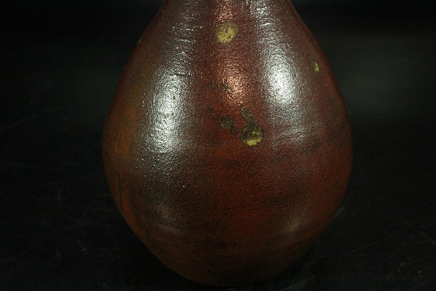 古備前 献上 徳利 江戸中期作 桂又三郎 識箱(K-A387)