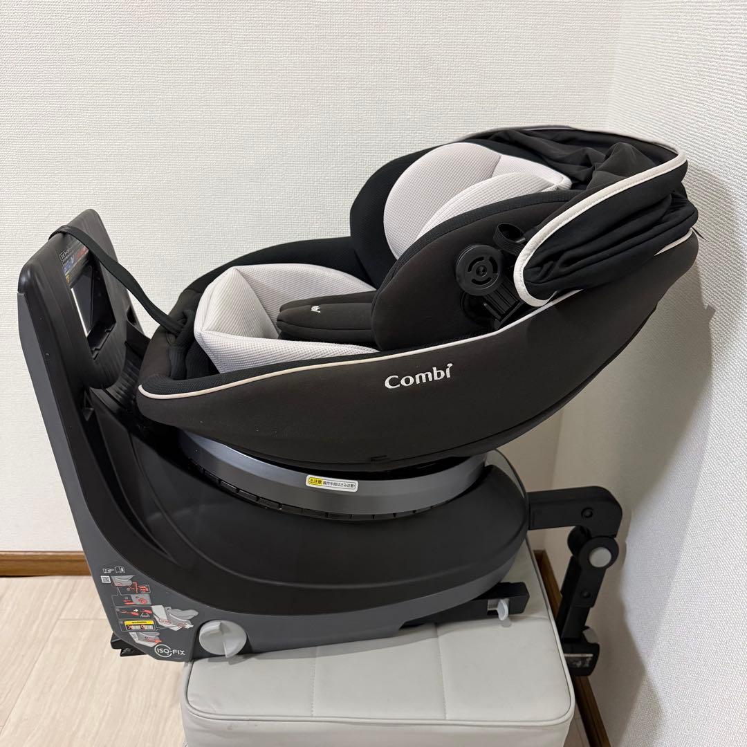 極美品【限定色】Combi クルムーヴスマートisofixエッグクッションNeo