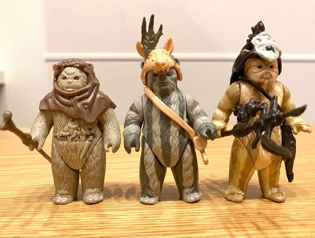 オールドケナー スターウォーズ イウォーク 3体セット