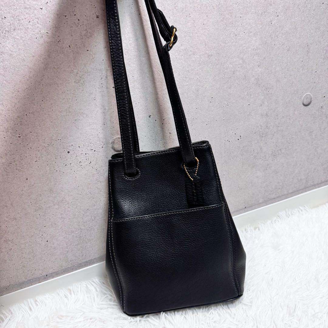 美品✨COACH オールドコーチ　2way ショルダーバッグ　4923 伊製