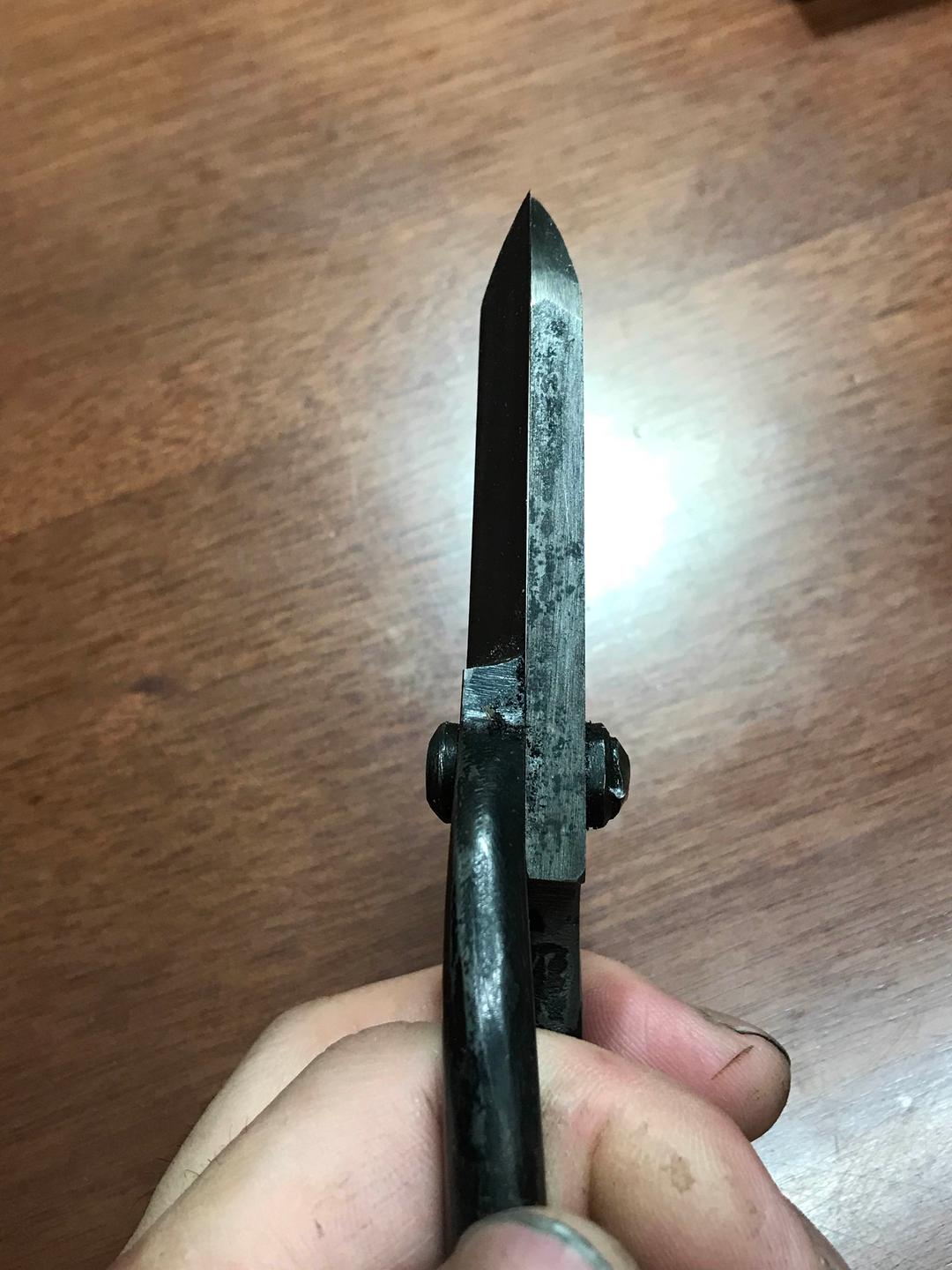 池坊花鋏 銘:貞道　サンプル画像