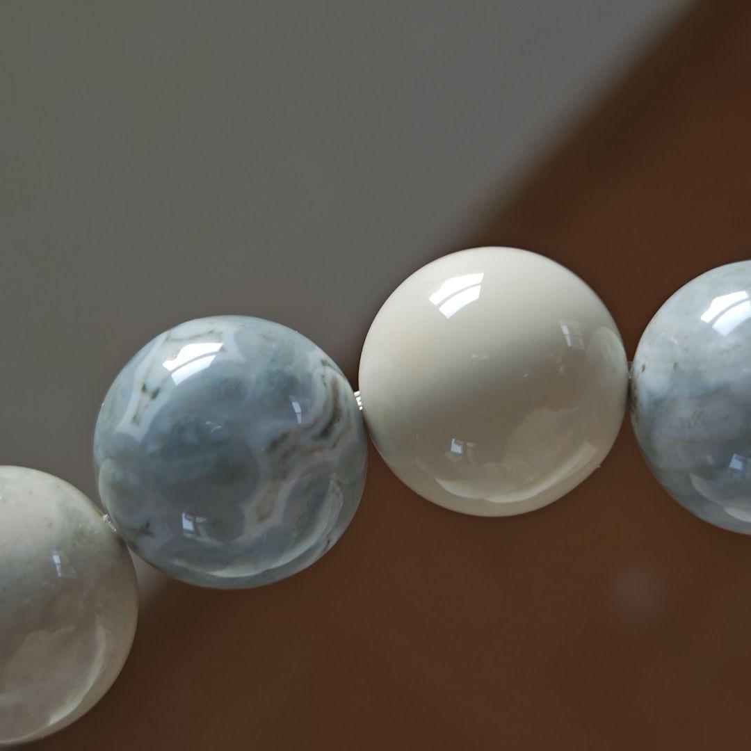 吉です♡新作♡ジオード有りのグレー桜瑪瑙特大タンブル、アラシャン、ジャスパ