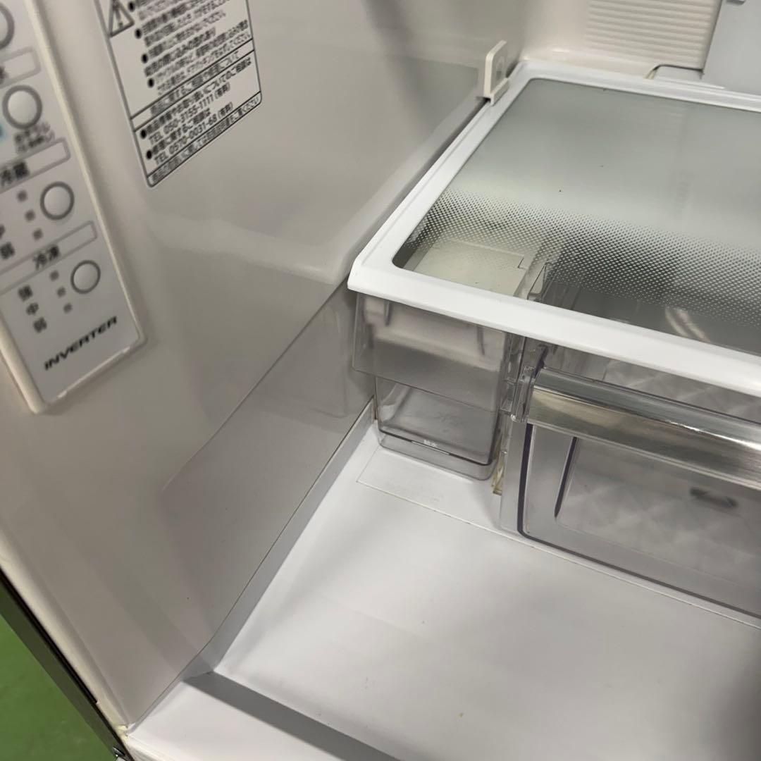 163 日立　大型冷蔵庫　315L 300L強　小型　家庭用　右開き　自動製氷