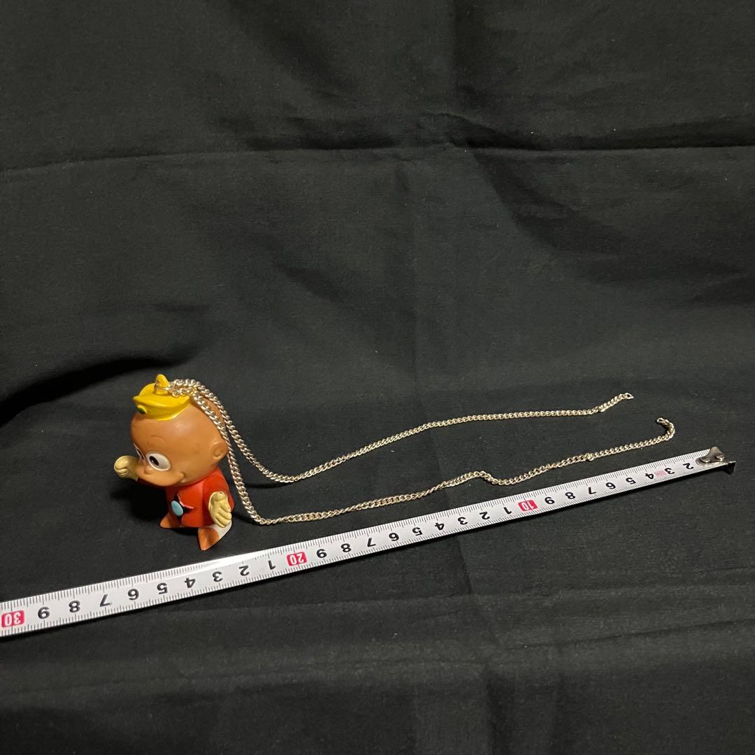 当時物　ウメ星デンカ ソフビ ペンダント 藤子不二雄
