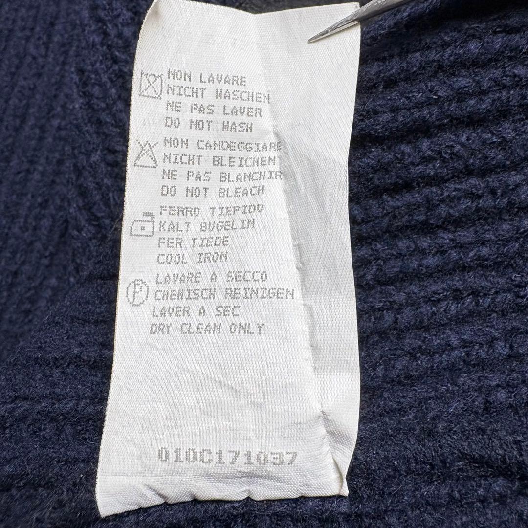 ストーンアイランド　リブニット　フード切り替え　ジップアップパーカー