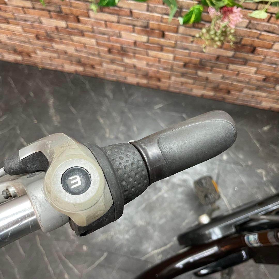 【13】電動自転車 ブリヂストン Assista ブラウン 26インチ