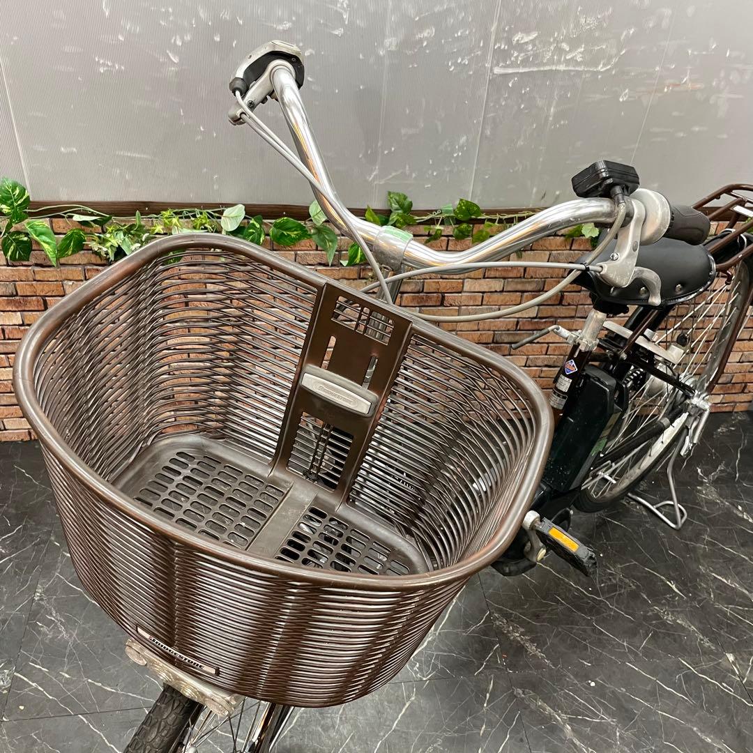 【13】電動自転車 ブリヂストン Assista ブラウン 26インチ