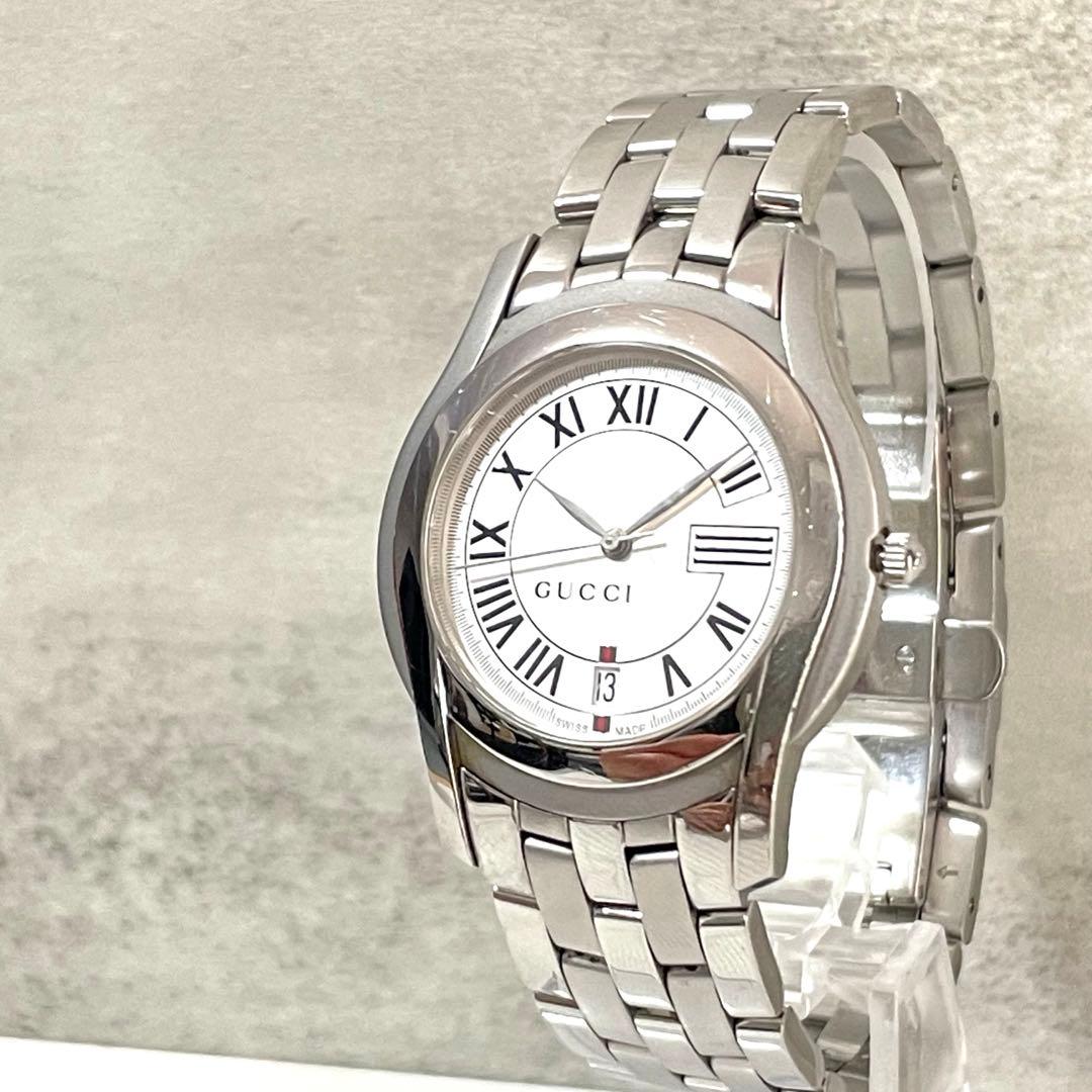 稼動品　GUCCI グッチ　5500M シェリーライン　メンズ　腕時計