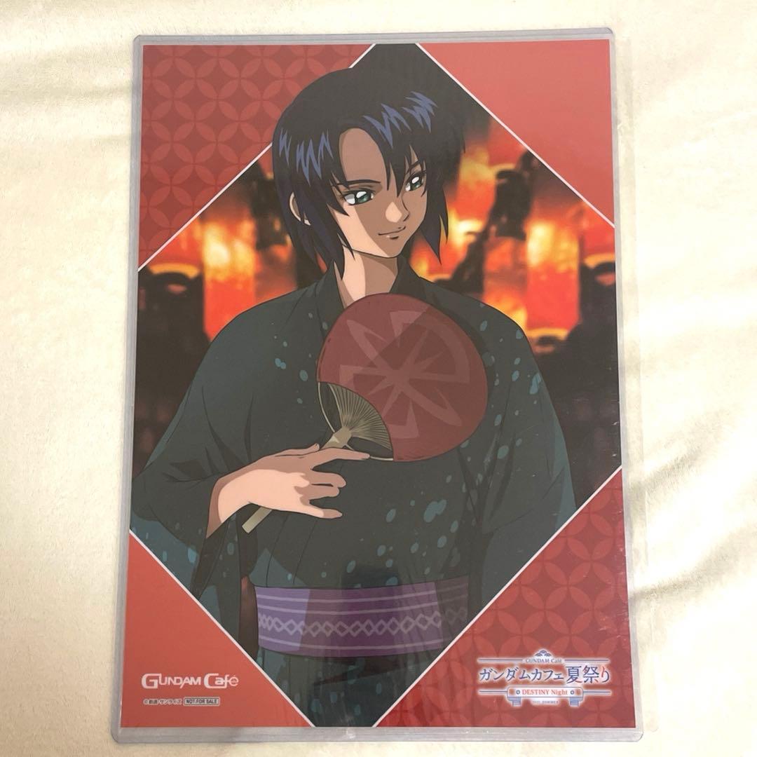 ガンダムカフェ ガンダムSEED 夏祭り A3ポスター アスラン