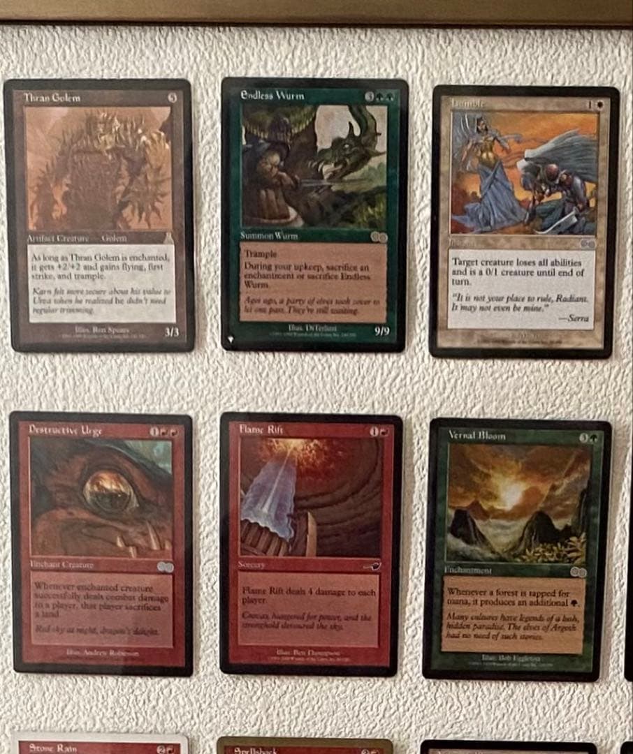 MTG マジック ザ ギャザリング　旧枠　モダン　コモン〜レア　54枚　額縁付き