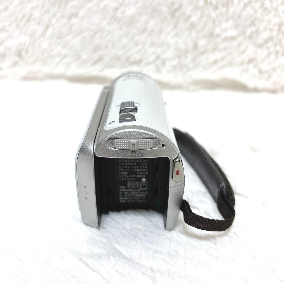 【美品】Panasonic HDC-TM45 ホワイト VW-ACK180