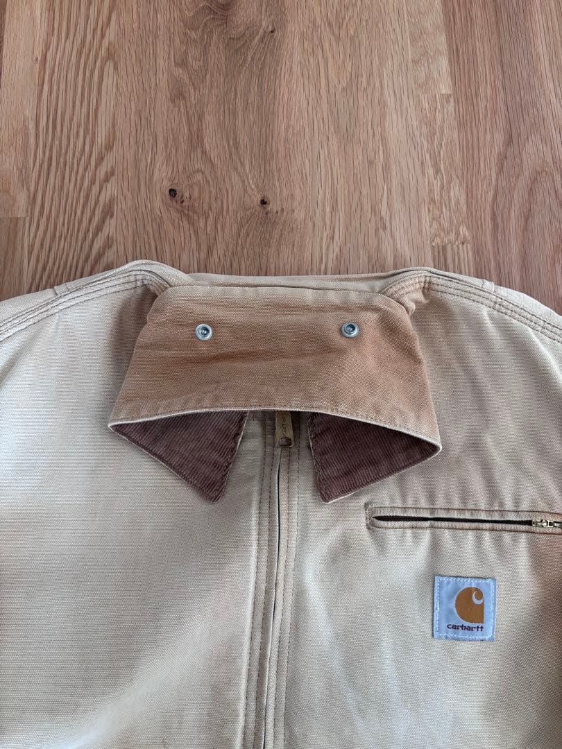 80s Carhartt デトロイトジャケット ベージュ