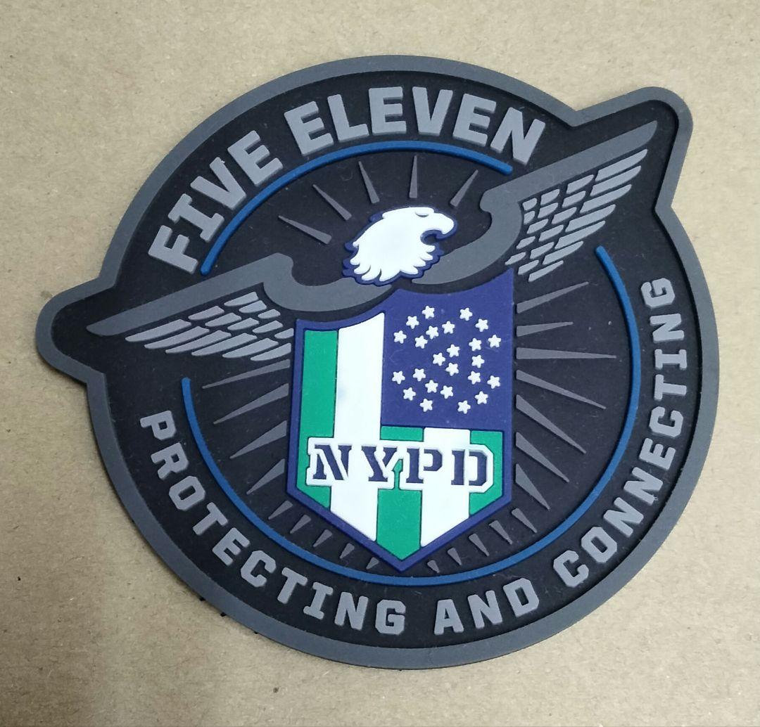5.11 Tactical NYPD PVC patch　パッチ