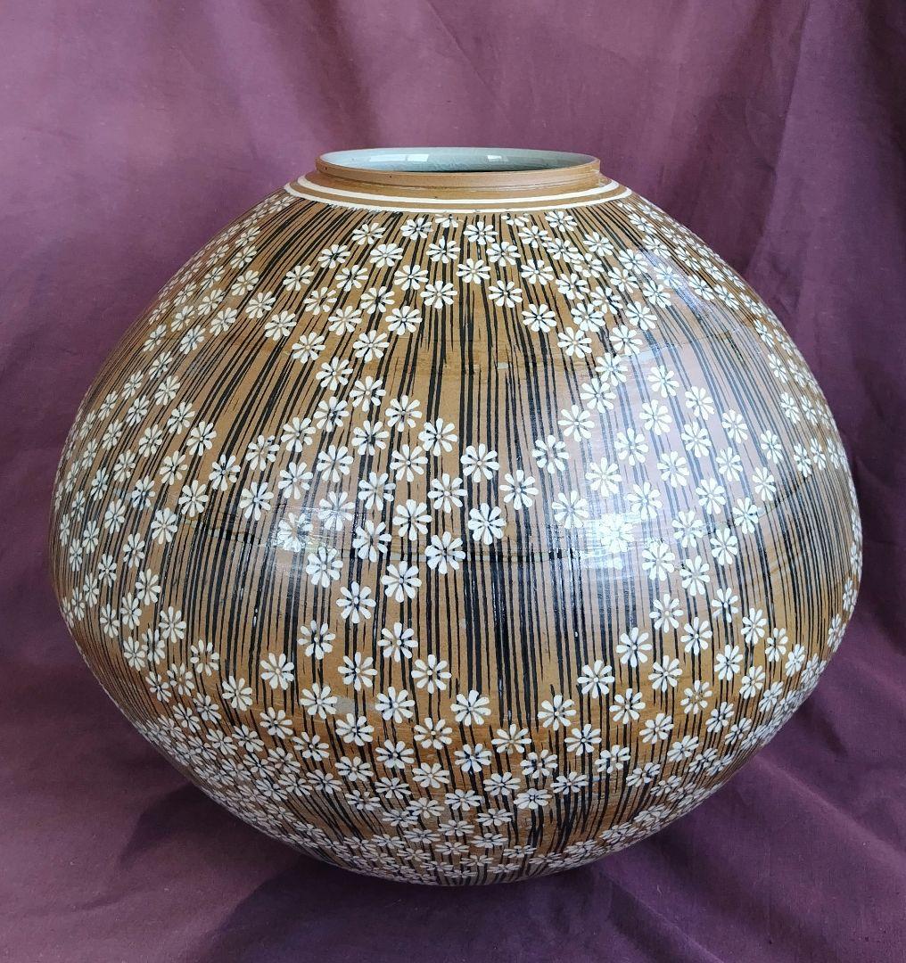 菱形文象嵌大壷 (未使用 新品同様)