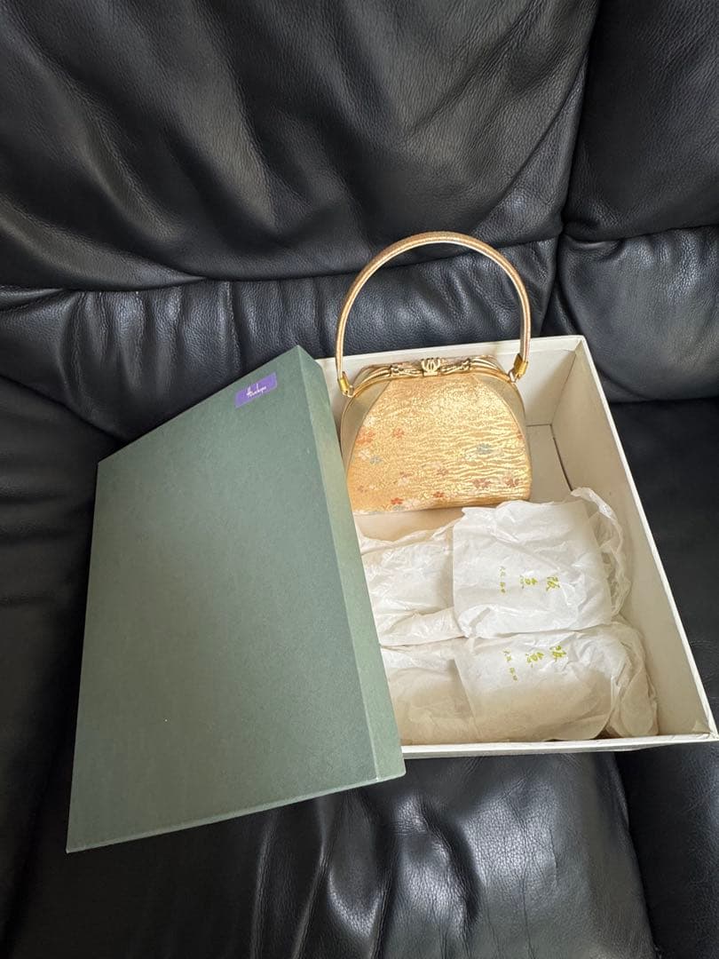 成人式和装用バッグと草履のセット