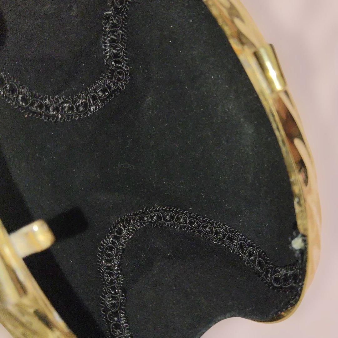 80'sビンテージ！タッセル付き ゴールド スワール クラッチバッグ パーティー