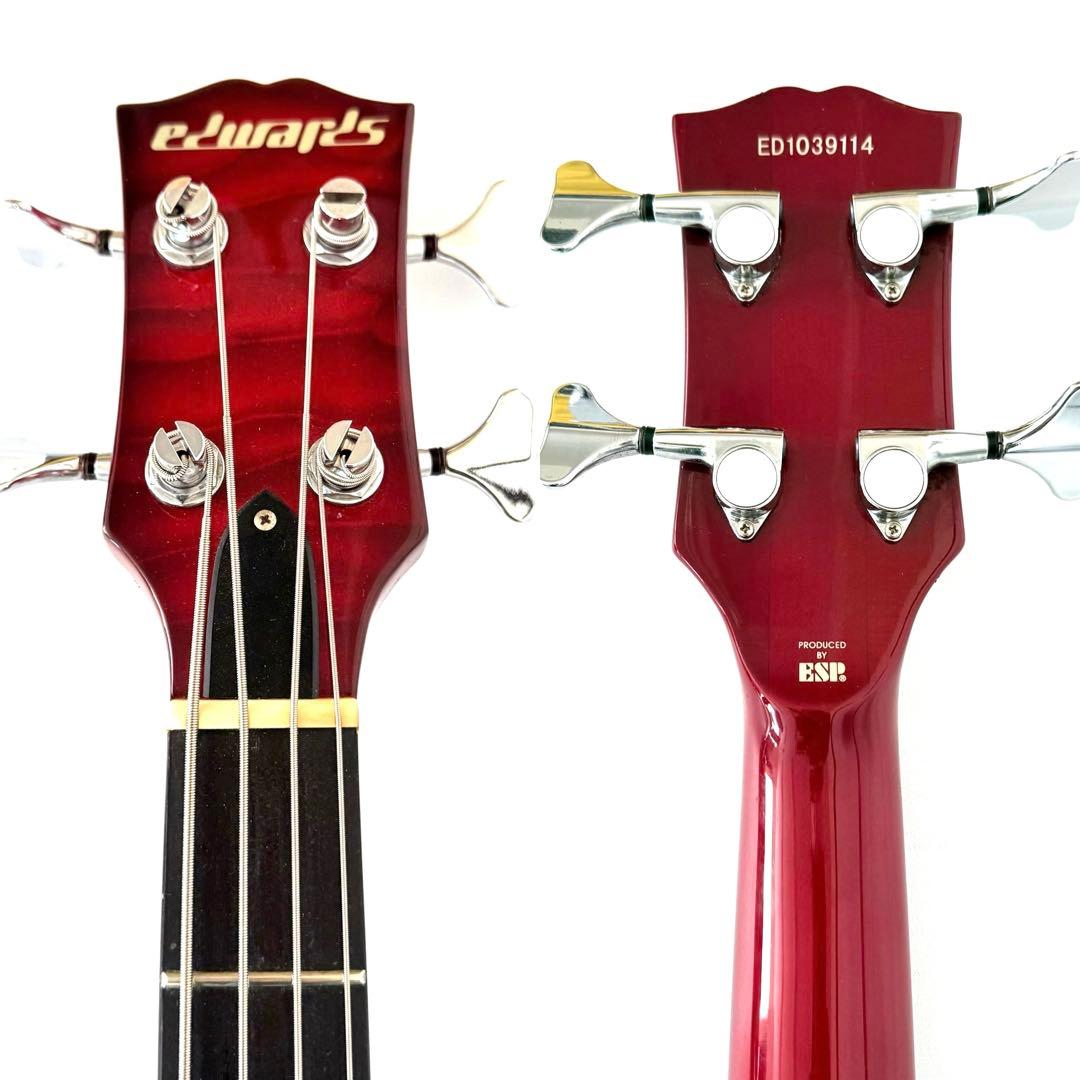 【希少】Edwards E-J-140TVB エレキベース
