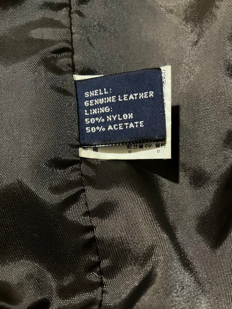 ❤️Brooks Brothers　ラムレザージャケット羊革Mブラウン