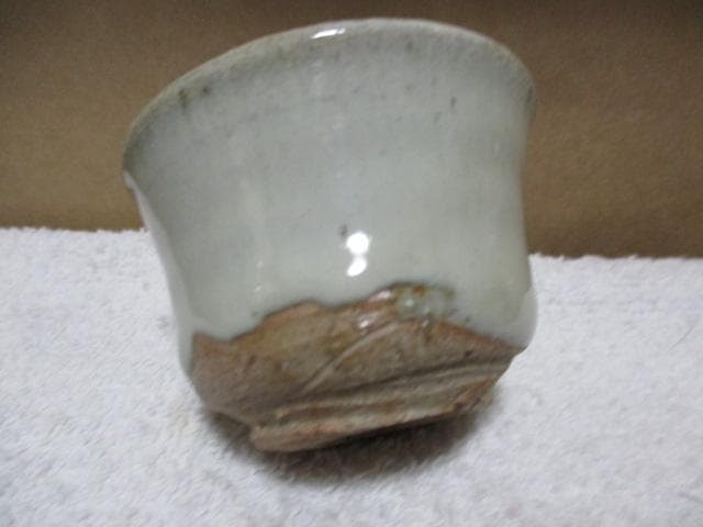 斑唐津　ぐい呑み　Q8-3