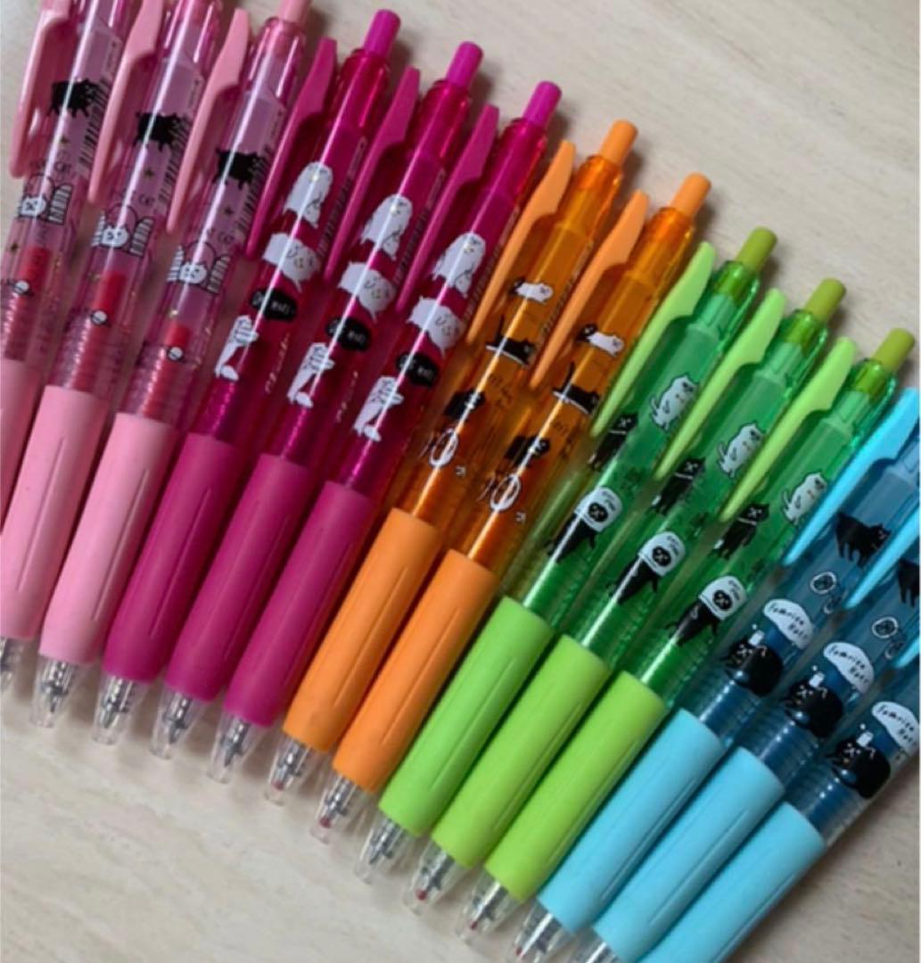 サラサクリップ　SARASA 【限定】チョコビット　猫　ねこ　ボールペン