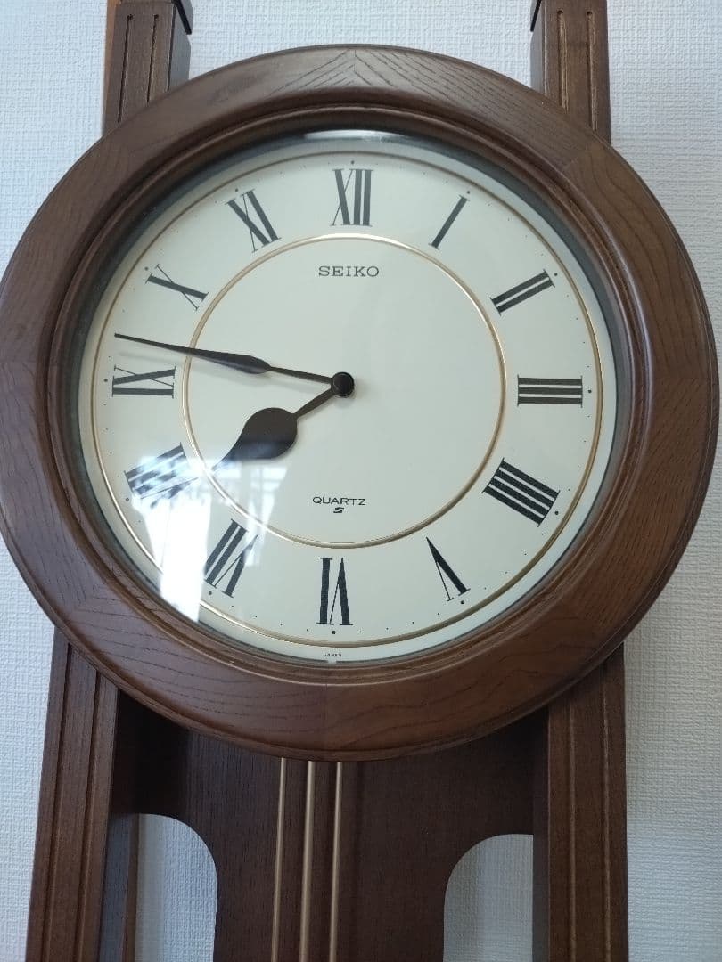 SEIKO セイコー　大型振り子時計 木製時計　飾り時計　壁掛け時計