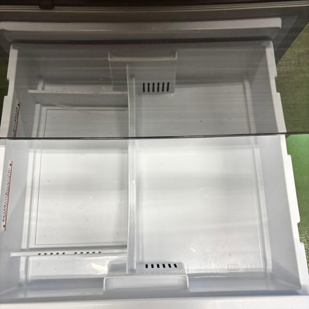 524 冷蔵庫　大型　300L〜400L 右開き　木目調　自動製氷機　極美品