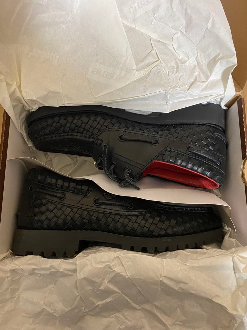 靴 Supreme Timberland 3 Eye Lug Shoe