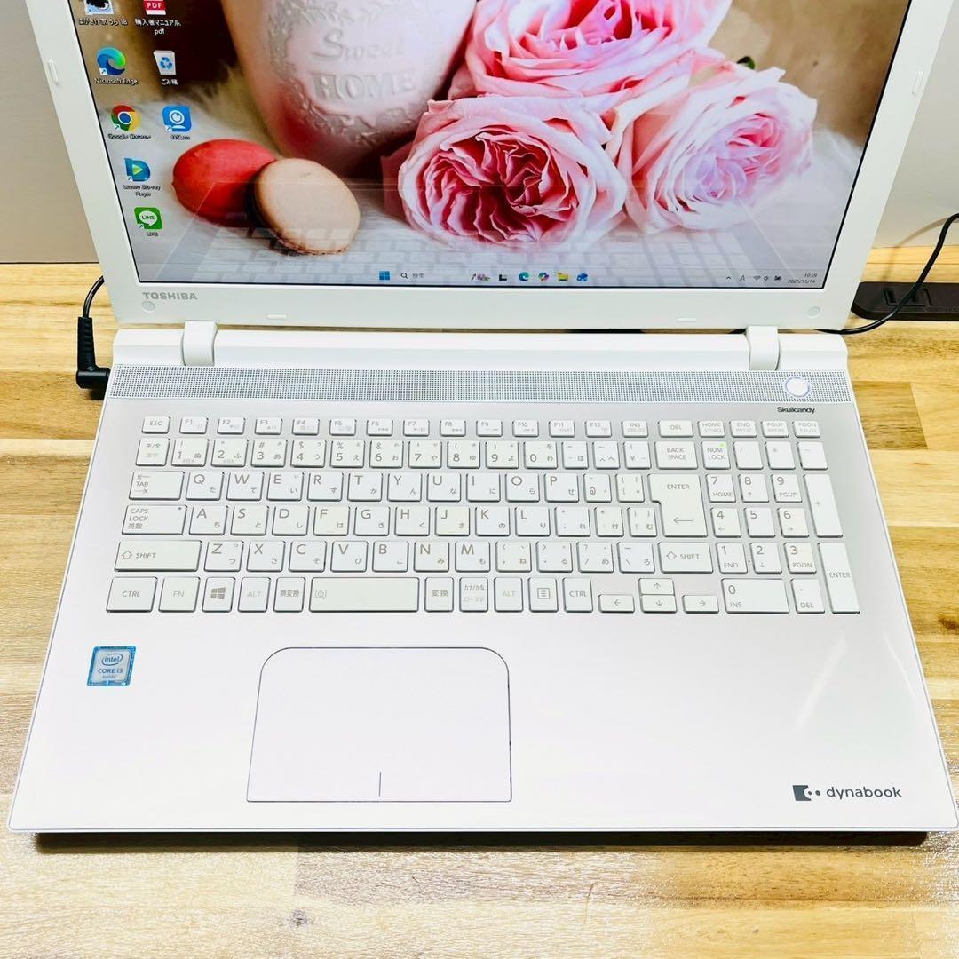 新品SSD⭐️設定済み ノートパソコン カメラ 8GB Win11 オフィス