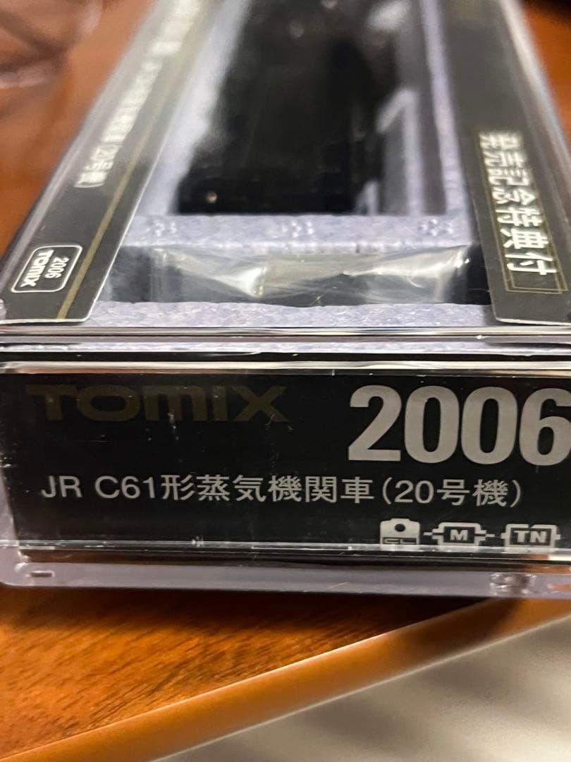 JR C61 20蒸気機関車　tomix ライト点灯動力動作確認済