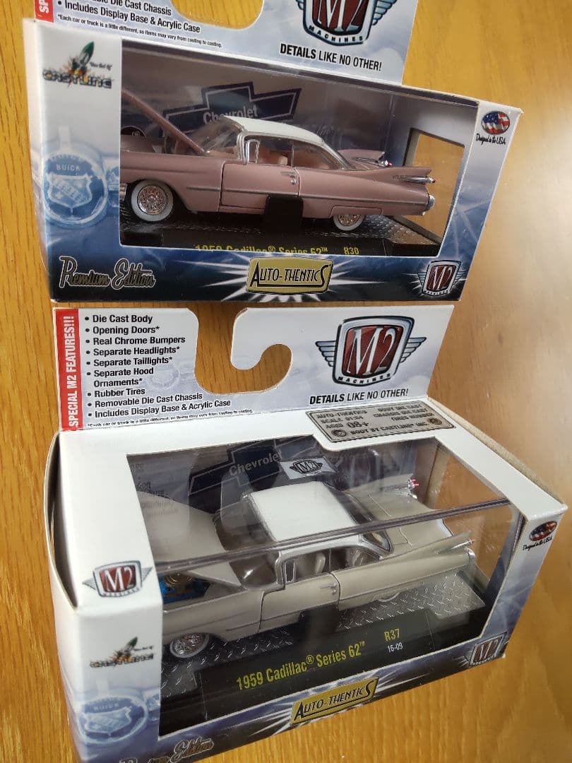 M2machines 1959cadillac 1/64 2台セット