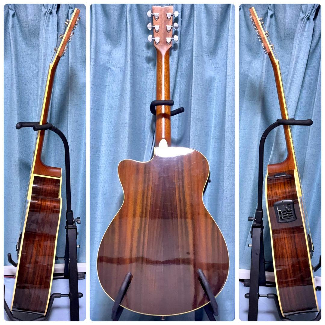 【牛骨☆エレアコ】ヤマハ！少し小ぶり！FSX730SC【弾き易く調整☆新品の弦】